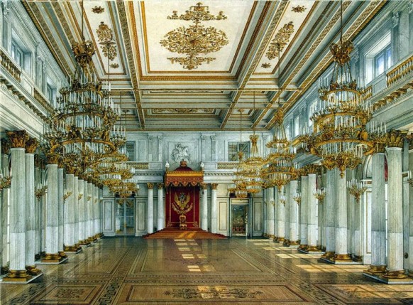 St George Hall opulenten grand Russischen palace