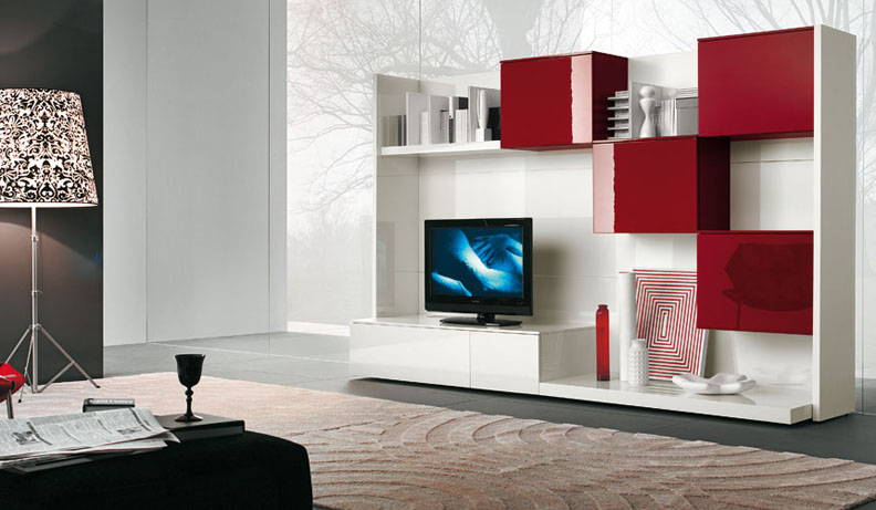 Modern Tv Wall Units - Lcd Tv Wall Unit Design Catalogue