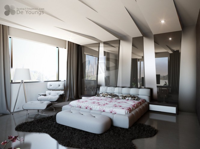 modernes Schlafzimmer designs