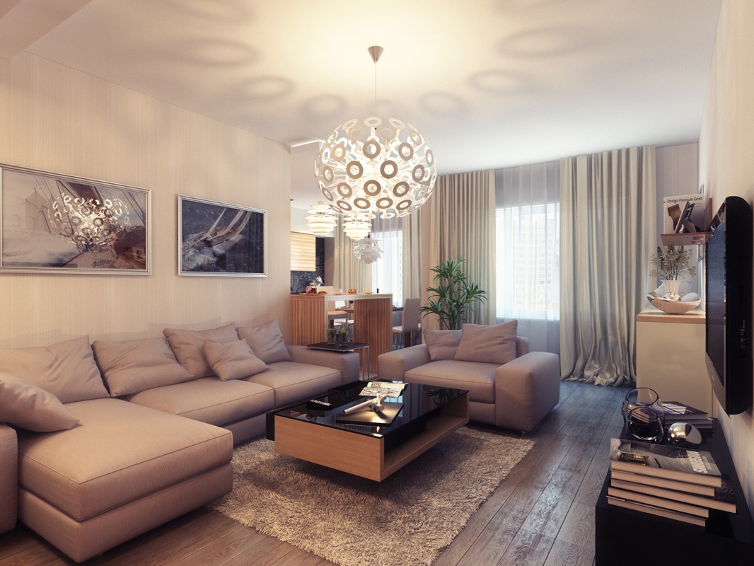 | Small Warm Living RoomInterior Design Ideas.
