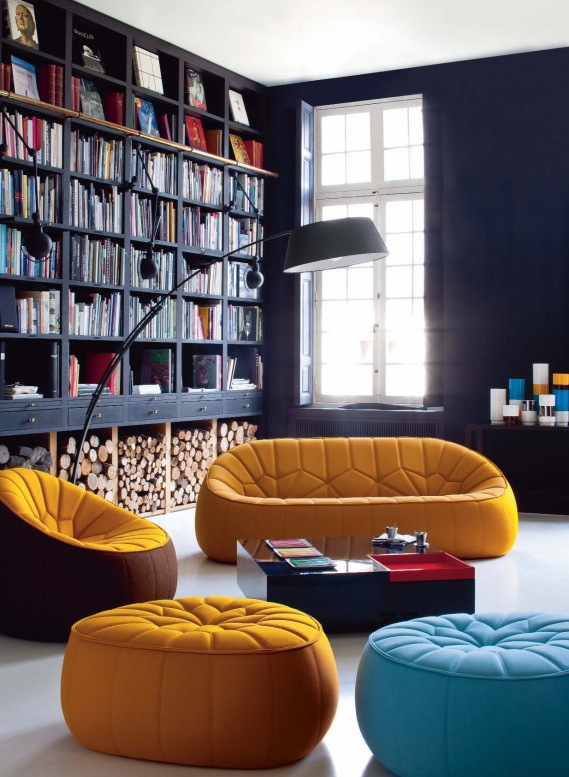 Yellow Room Interior Inspiration 55, Decorate Living Room Without Sofa