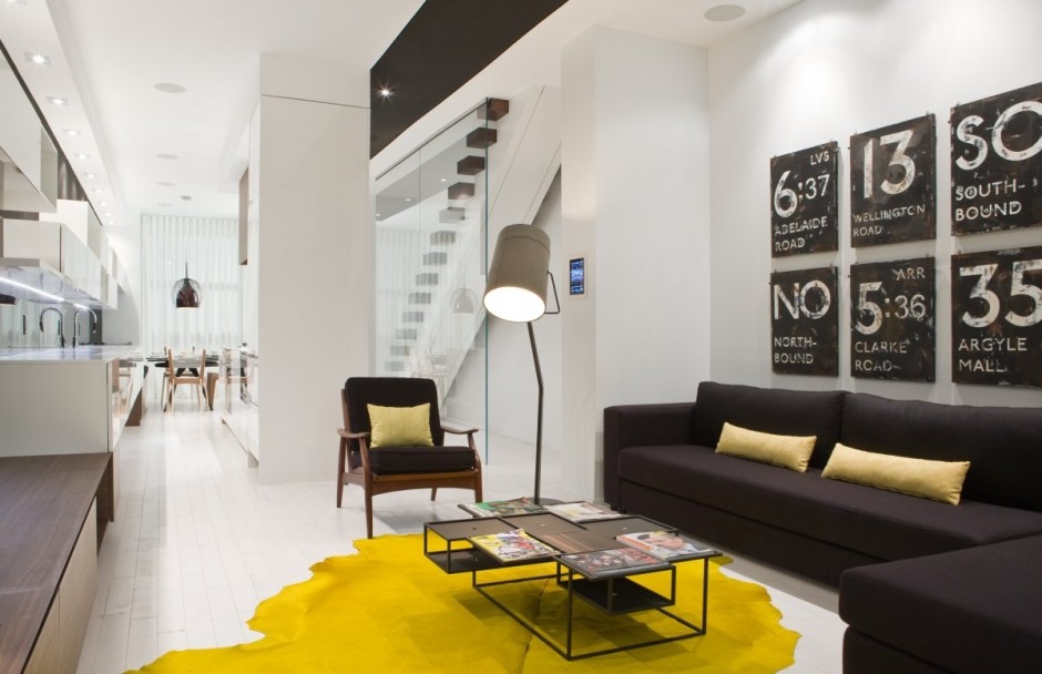 Yellow Room Interior Inspiration 55, Grey Black And Yellow Living Room Ideas