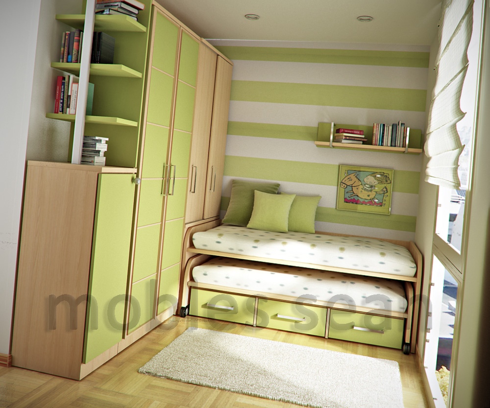 Space-Saving Designs for Small Kids Rooms