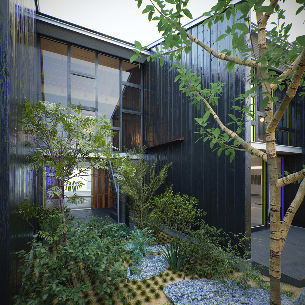Modern architecture zen garden | Interior Design Ideas