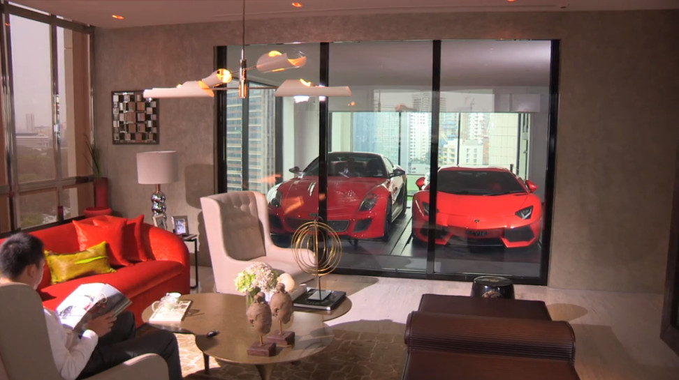 Integrated Garage Interior Design Ideas, Garage Living Room