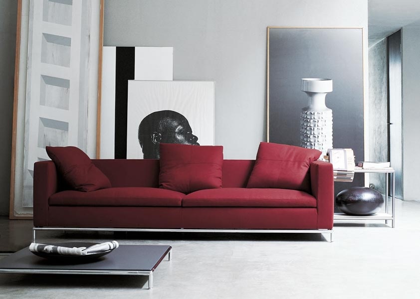 Red Sofa Interior Design Ideas, Interior Design Red Sofa