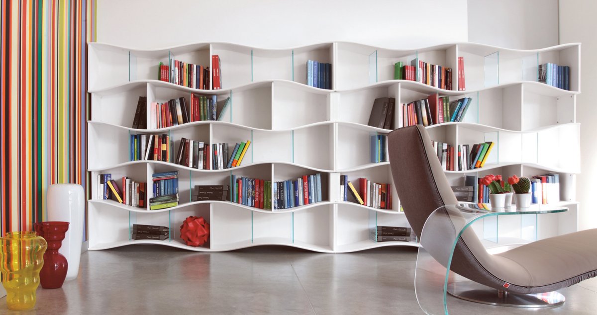20 Creative Bookshelves Modern And Modular, Modern Book Shelves Images