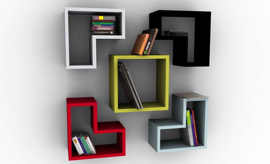 20 Creative Bookshelves Modern And Modular, Book Shelves Designs