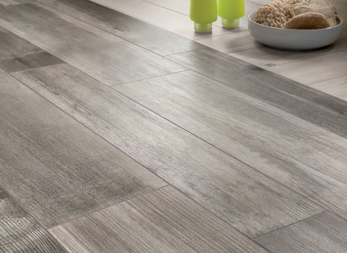 medium grey wooden floor tiles closeup | Interior Design Ideas