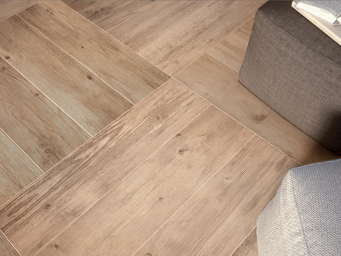 medium mixed direction wooden floor tiles 
