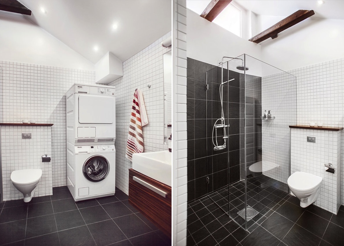 swedish modern house bedroom bathroom | Interior Design Ideas.