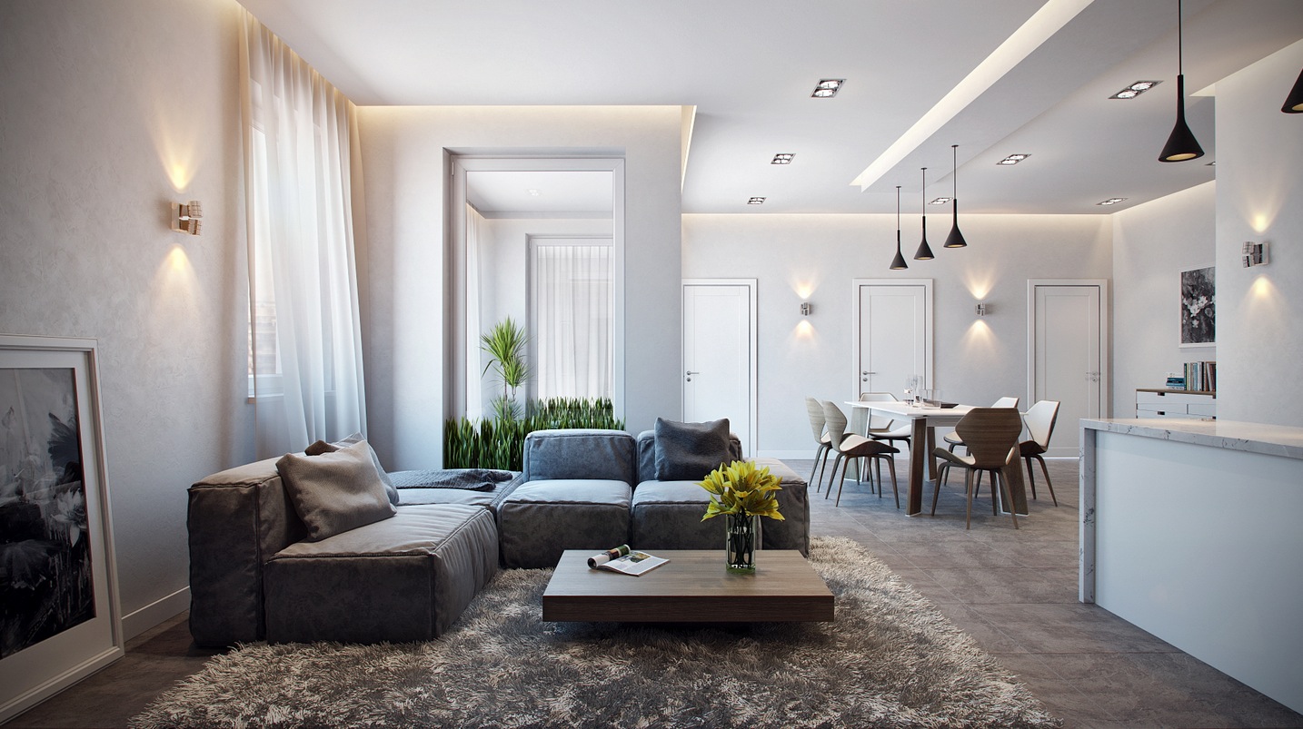 Stylish Apartment In Germany Visualized