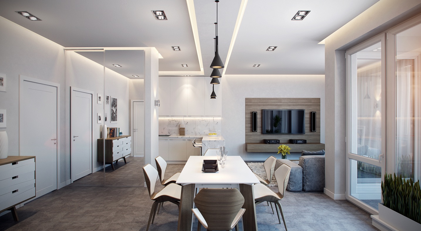 Neutral apartment | Interior Design Ideas