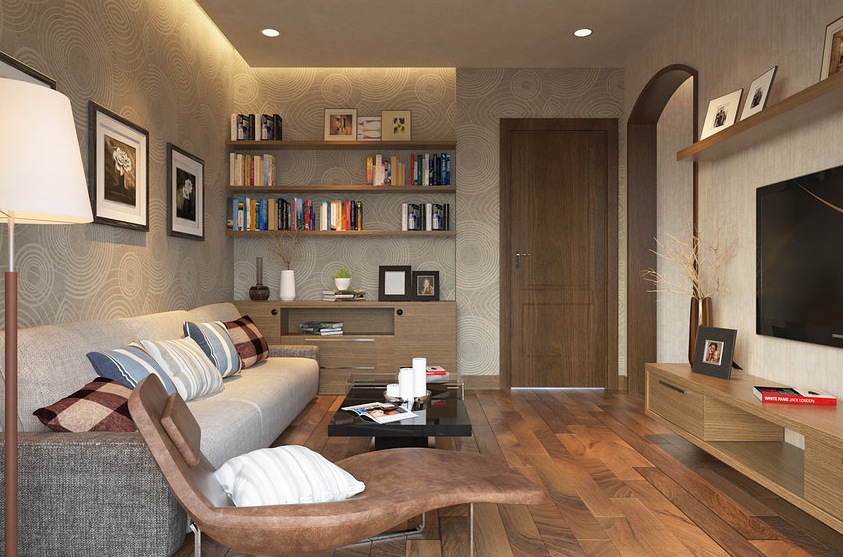 salas decoradas otimizar paredes ambientes morando texturas espaco vivadecora pequenas surton marrom imagens ler