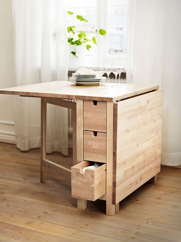 Fold Up Dining Tables For Small Spaces, Best Folding Tables For Small Spaces