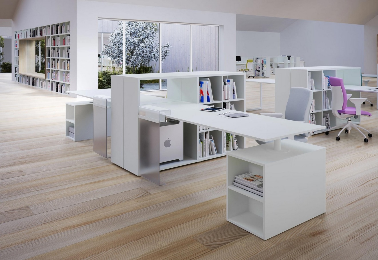 30 Inspirational Home Office Desks, Contemporary Desk Accessories Uk