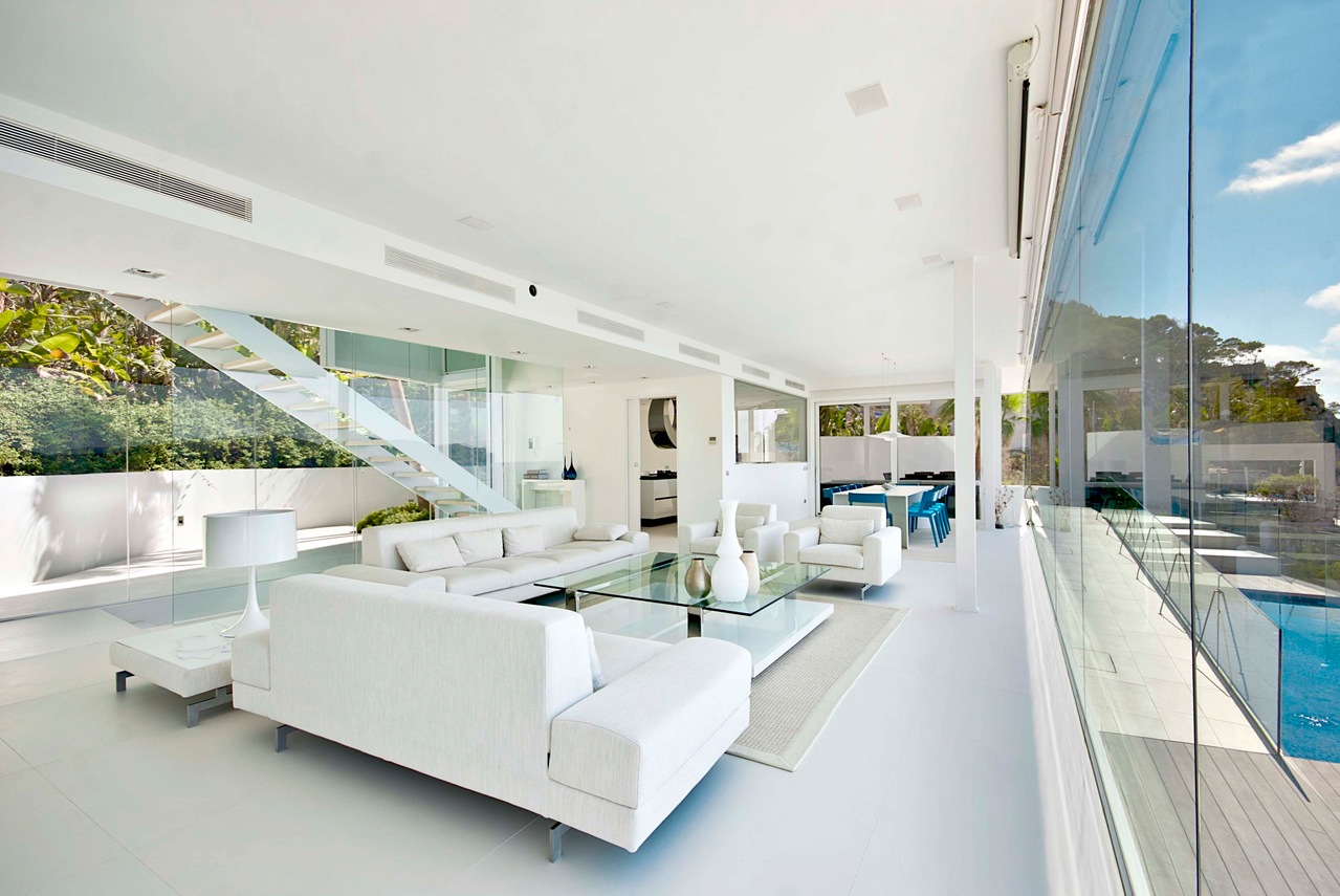 3 Contemporary villa interior