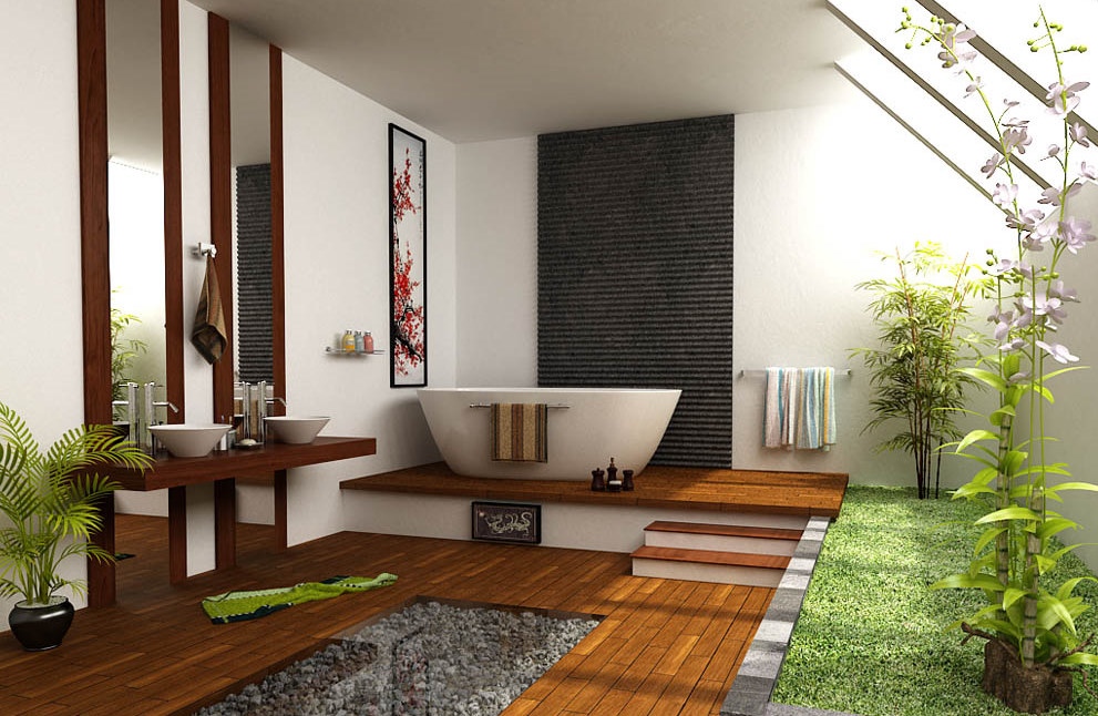 Zen bathroom | Interior Design Ideas
