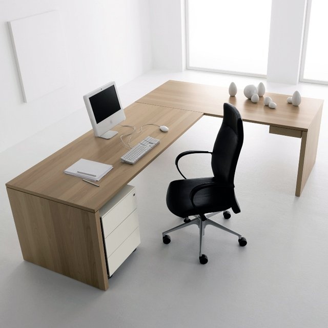 30 Inspirational Home Office Desks, Modern Office Computer Table Design