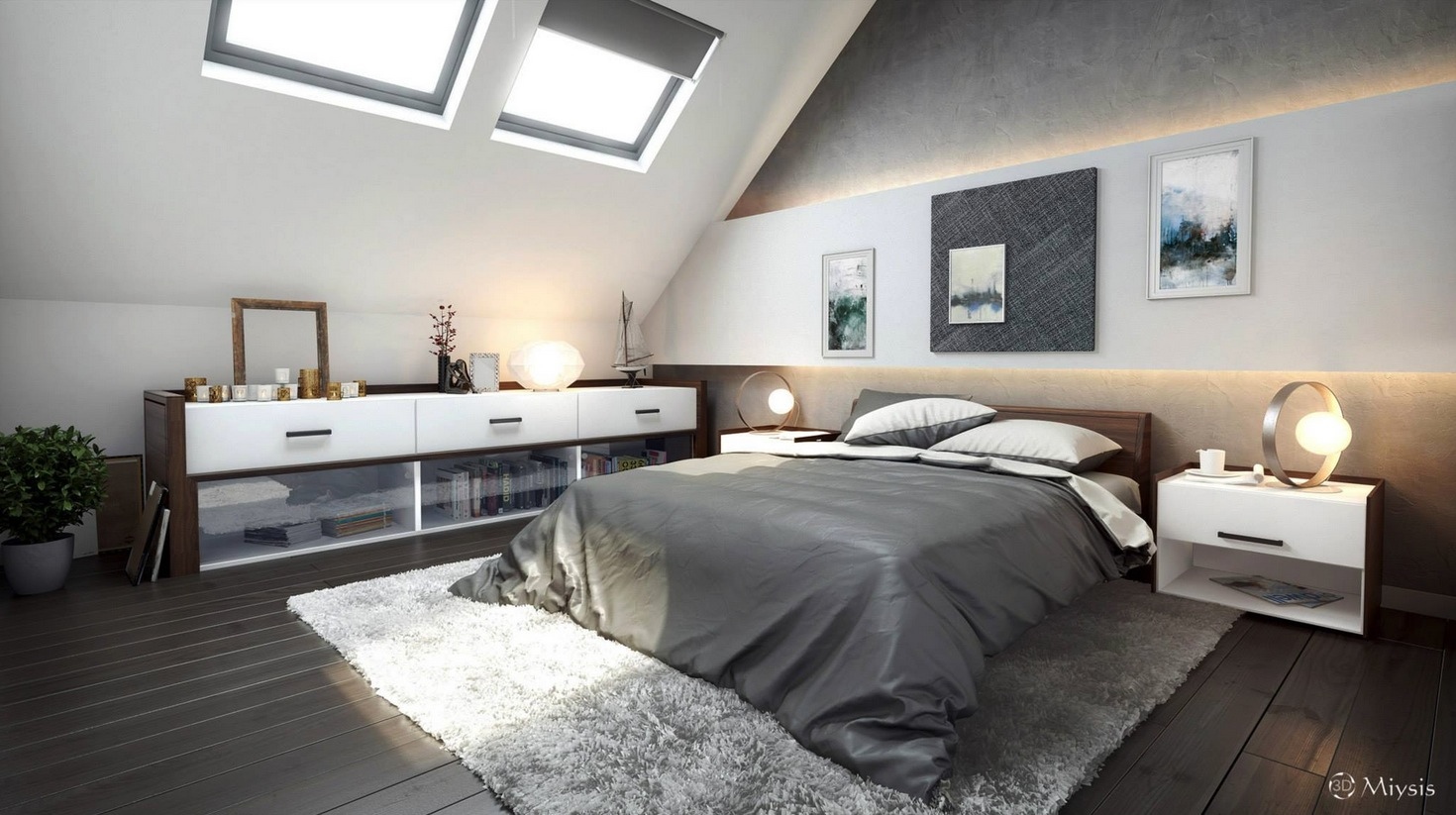 25 Newest Bedrooms That We Are In Love With, Loft Bedroom Decorating Ideas Uk