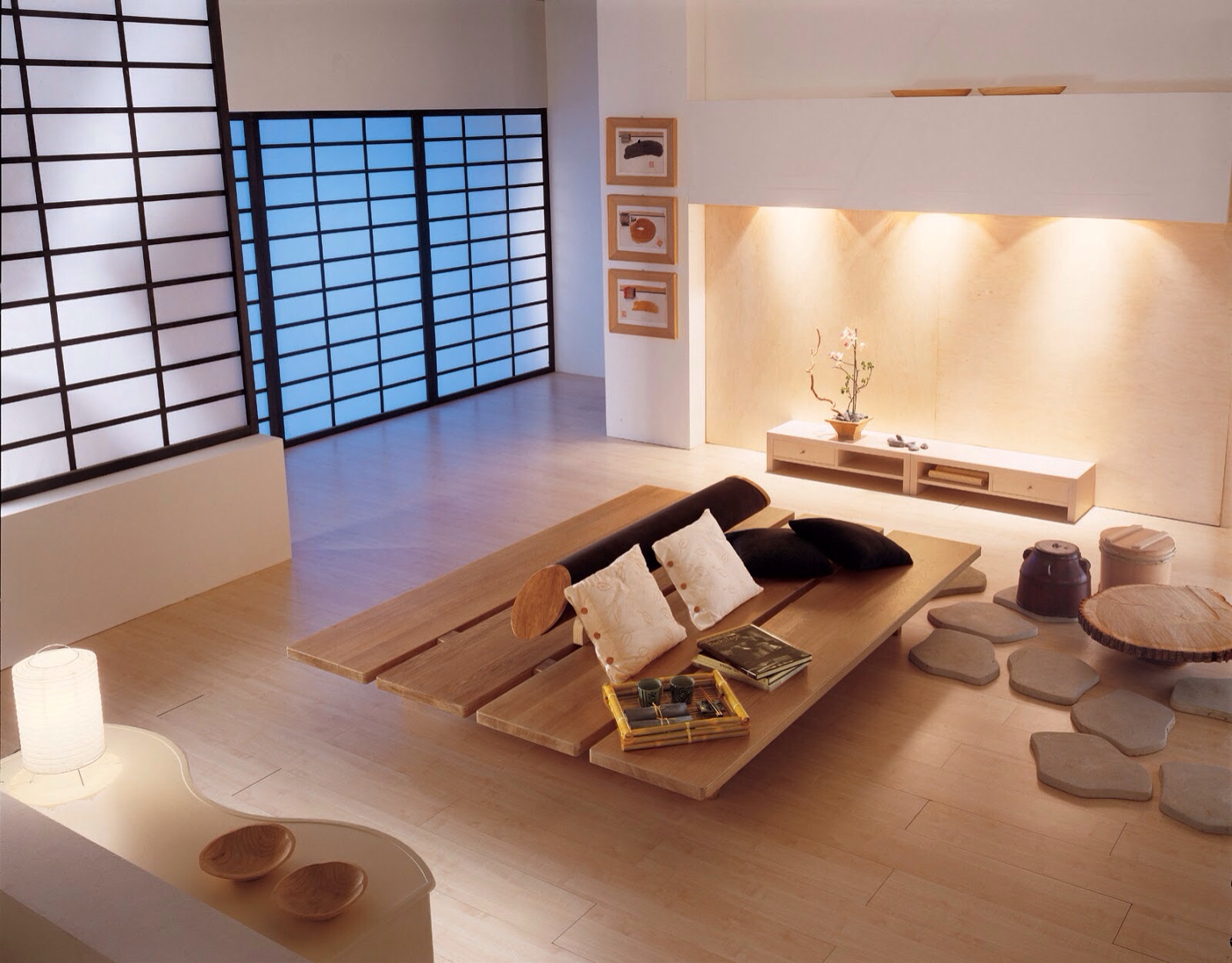 Minimalist Zen Living Room: A Peaceful World Within