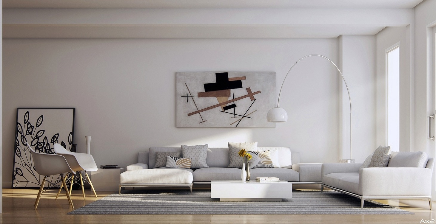 Living Room Wall Artinterior Design Ideas