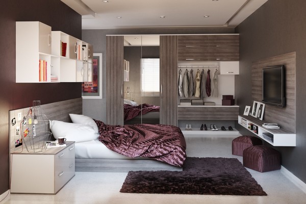 Ý tưởng trang trí nội thất cho mọi kích cỡ phòng ngủ phần 2