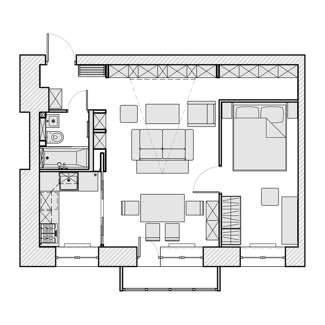 Small House Plans Under 500 Sq Ft Zion Star