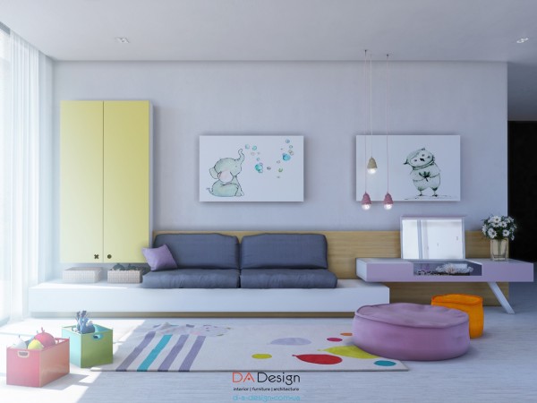 Thiết kế nội thất với nhiều “không gian chứa” cho trẻ nhỏ phần 2