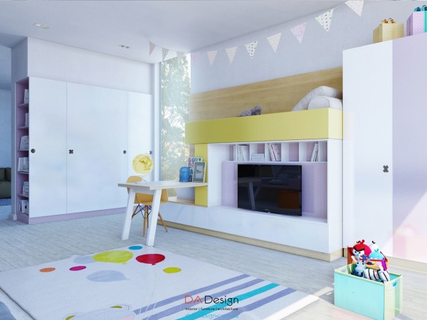 Thiết kế nội thất với nhiều “không gian chứa” cho trẻ nhỏ phần 2