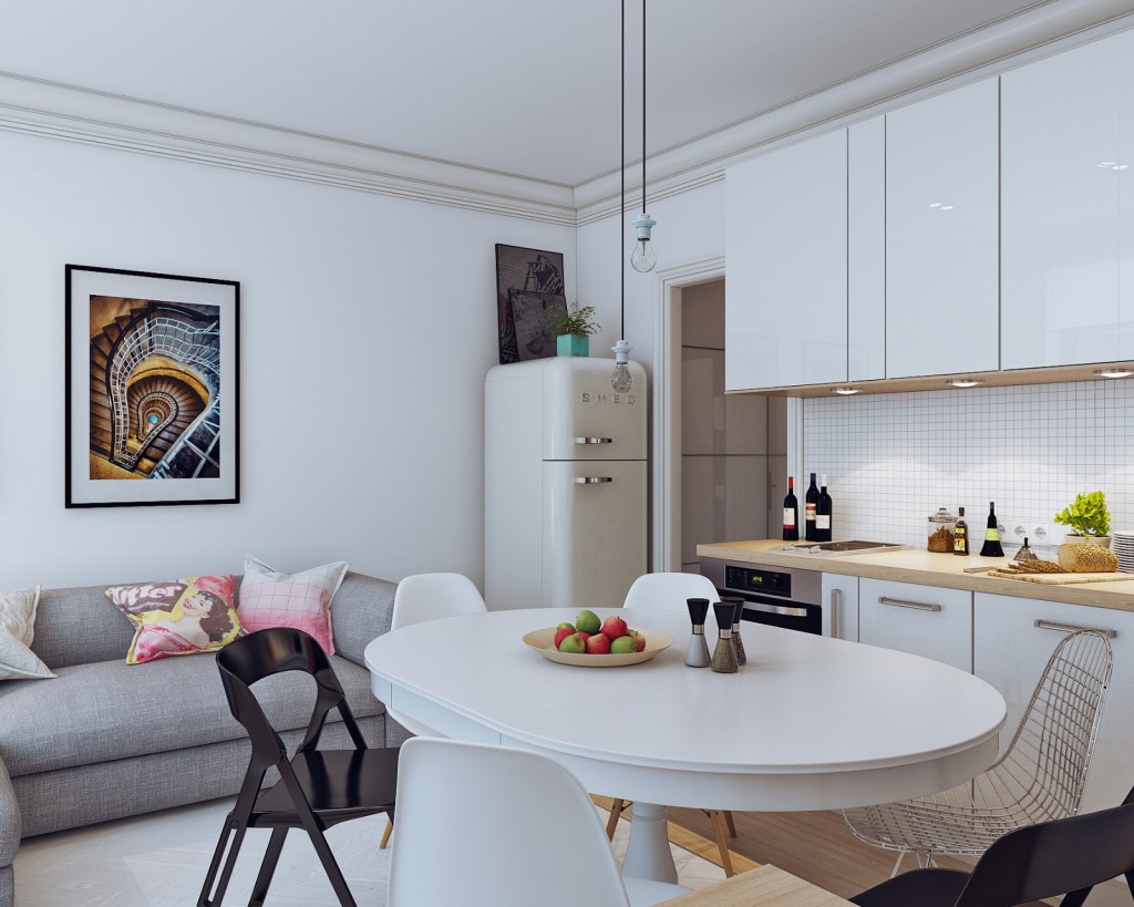 small-white-apartment | Interior Design Ideas