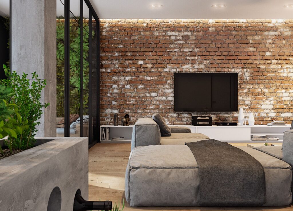 5 Houses That Put a Modern Twist on Exposed Brick