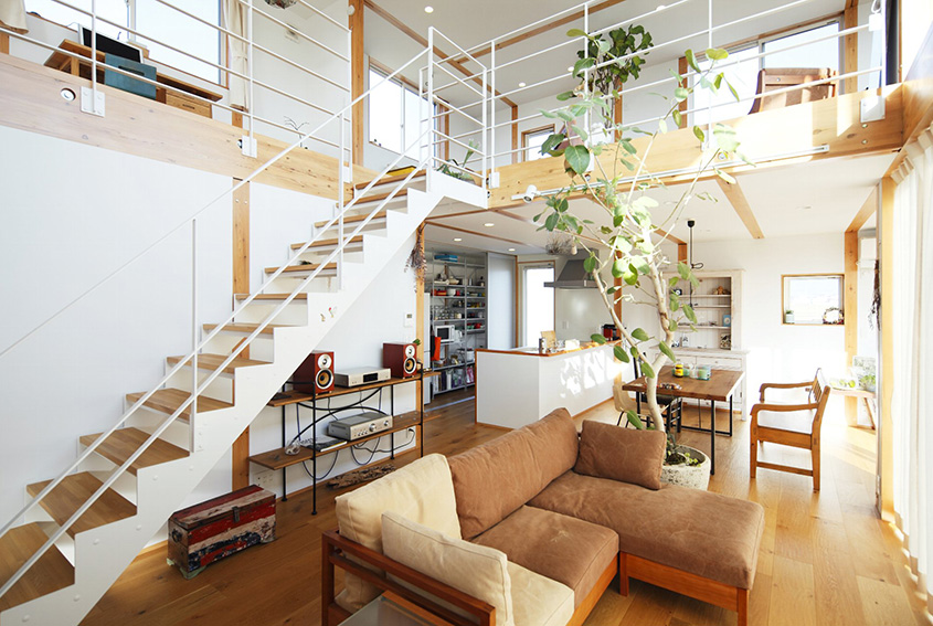 Style Simplicity In A Japanese Countryside Prefab Home
