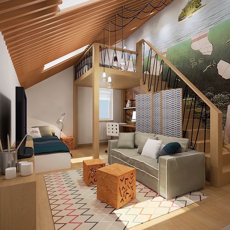 Stunning Loft Bed Interior Design Ideas, Best Made Loft Beds In Taiwan