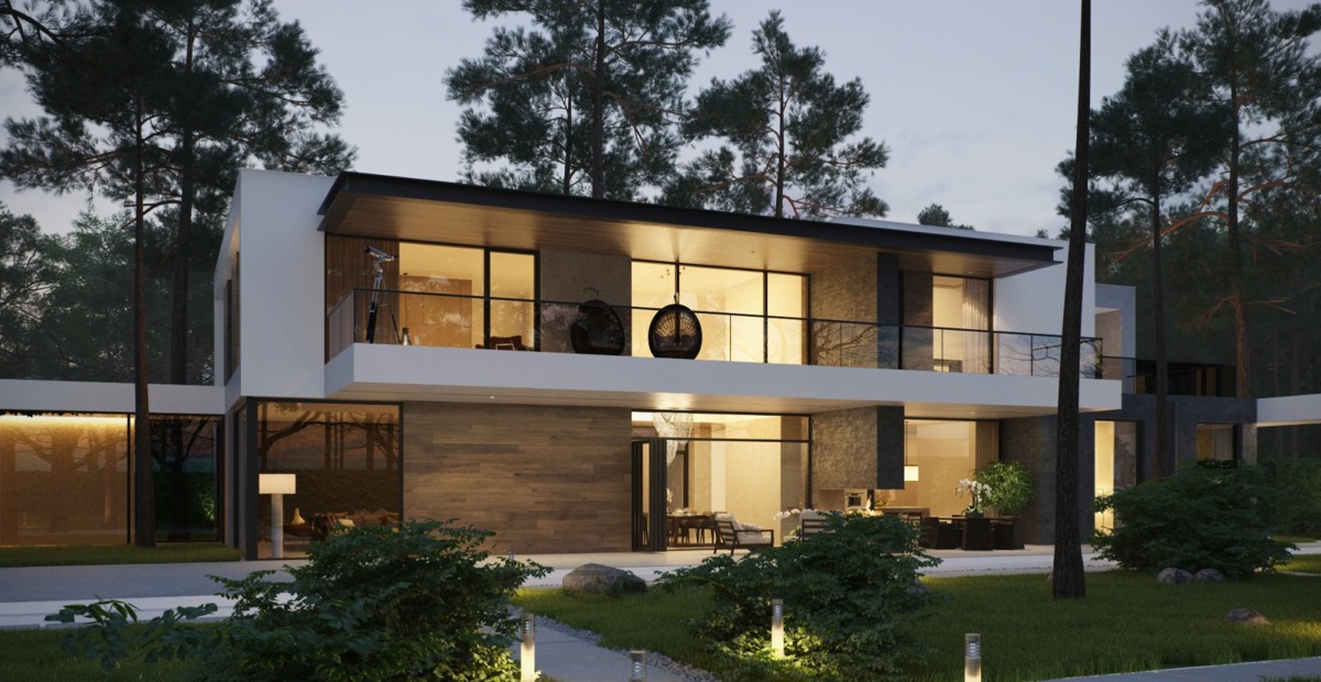 Modern Home Exteriors with Stunning Outdoor Spaces