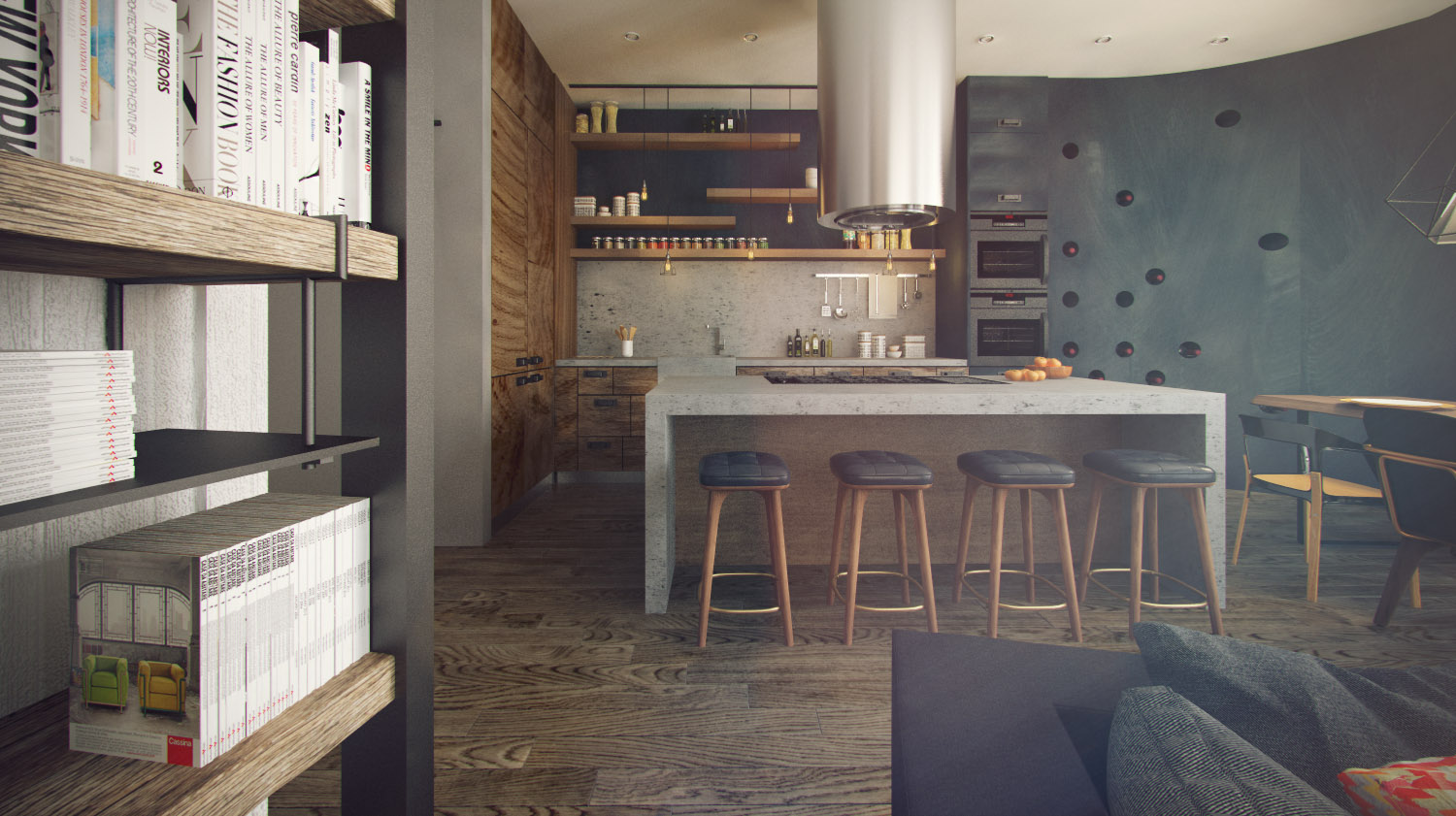 hipster apartment design   Interior Design Ideas