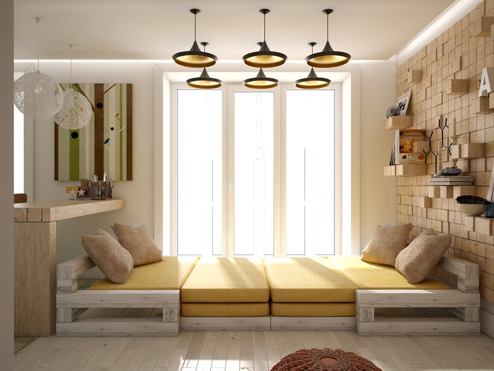 Modern Futon Interior Design Ideas, Futon Living Room Ideas