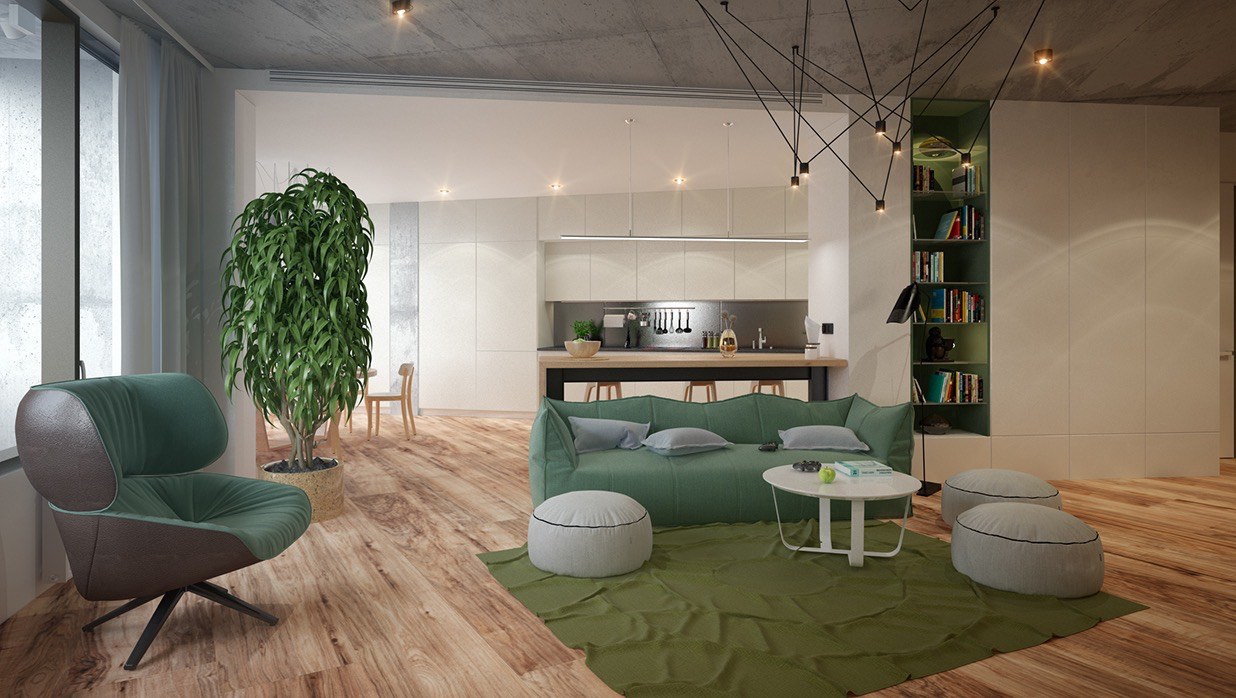 green-interior-ideas  Interior Design Ideas