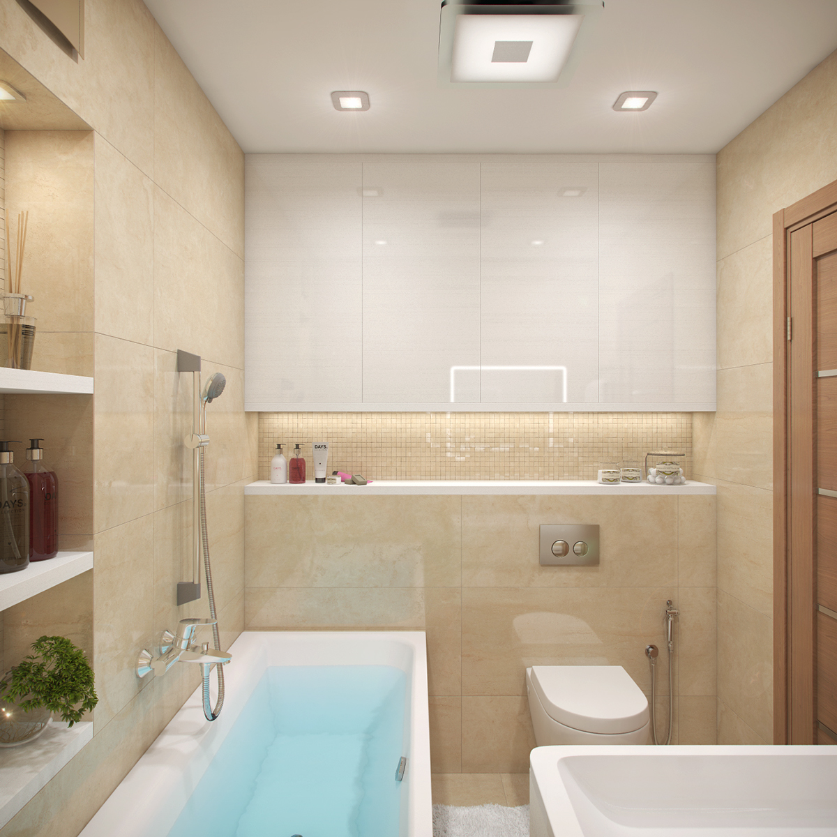 | simple-bathroomInterior Design Ideas.