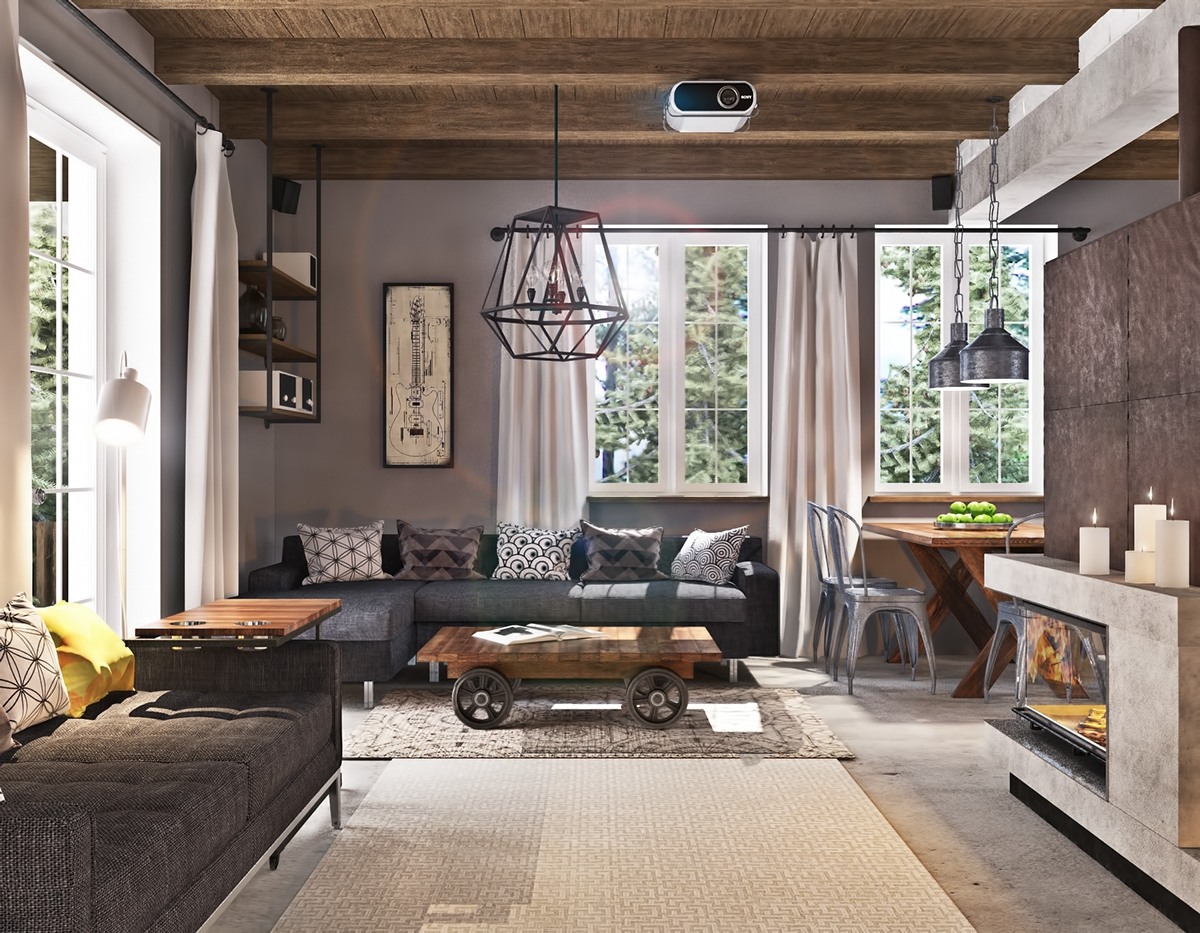 Concrete Finish Studio Apartments: Ideas & Inspiration