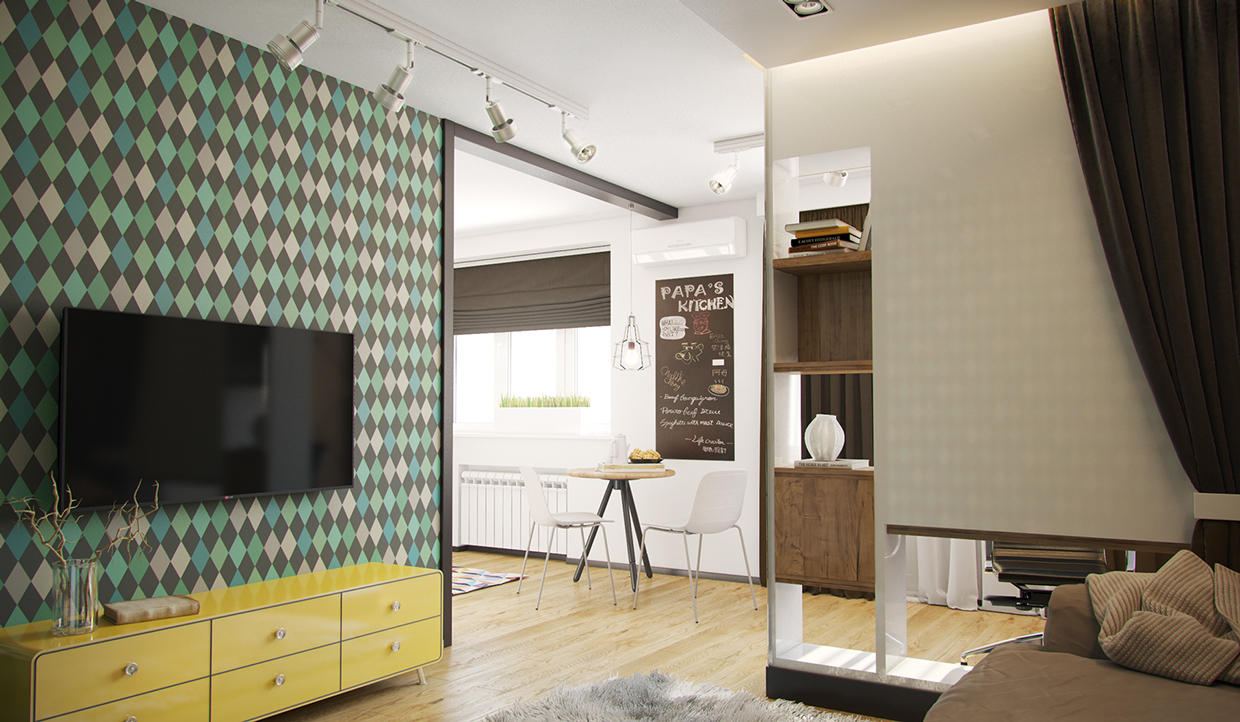 4 Studios Under 50 Square Meters That Use Playful Patterns To Good