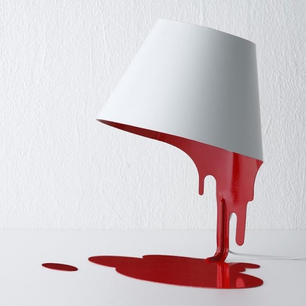 Uniquely Beautiful Designer Table Lamps, Modern Red Table Lamps