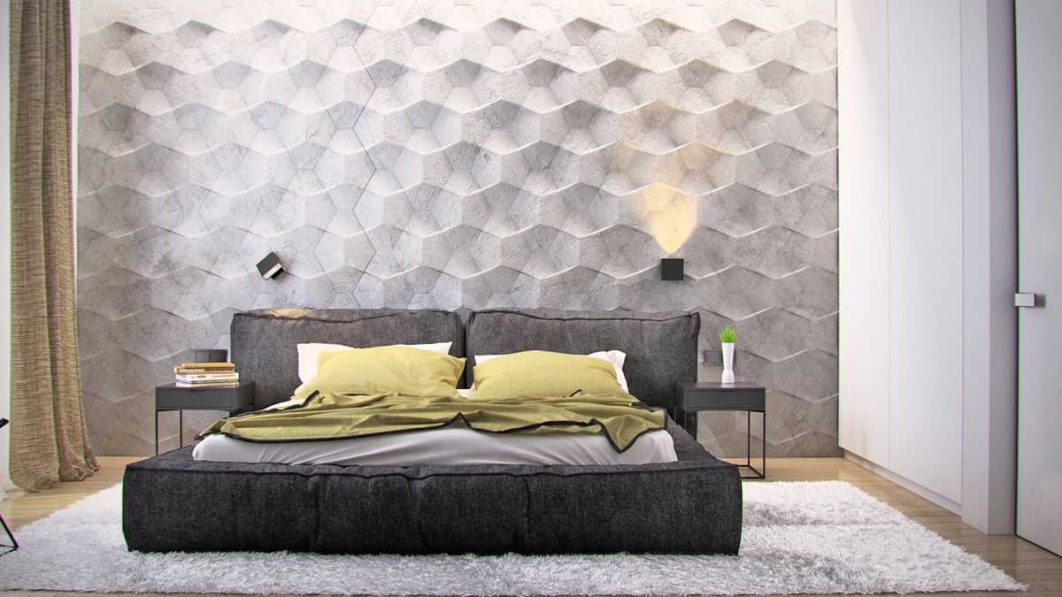 bedroom wall textures ideas & inspiration