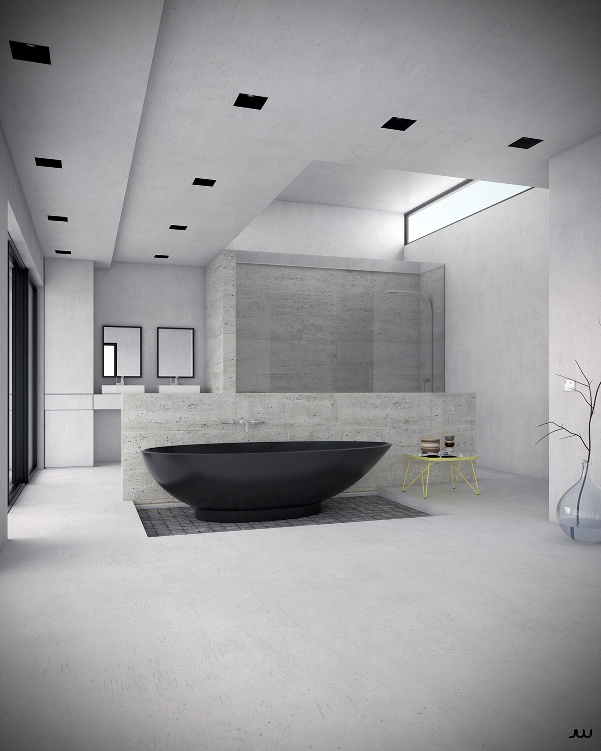 36 Bathtub Ideas With Luxurious Appeal, Black Bathtub Bathroom