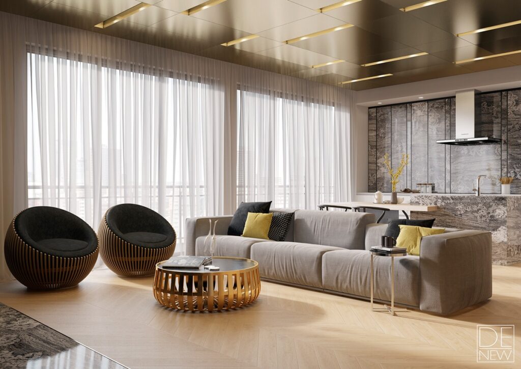 Two Apartments With Texture: One Soft, One Sleek