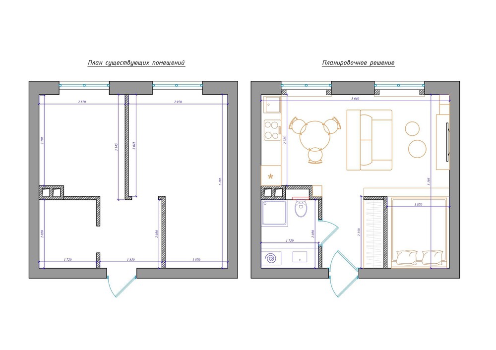 Super Tiny Apartment Floor Plan, Small Space Floor Plan Ideas