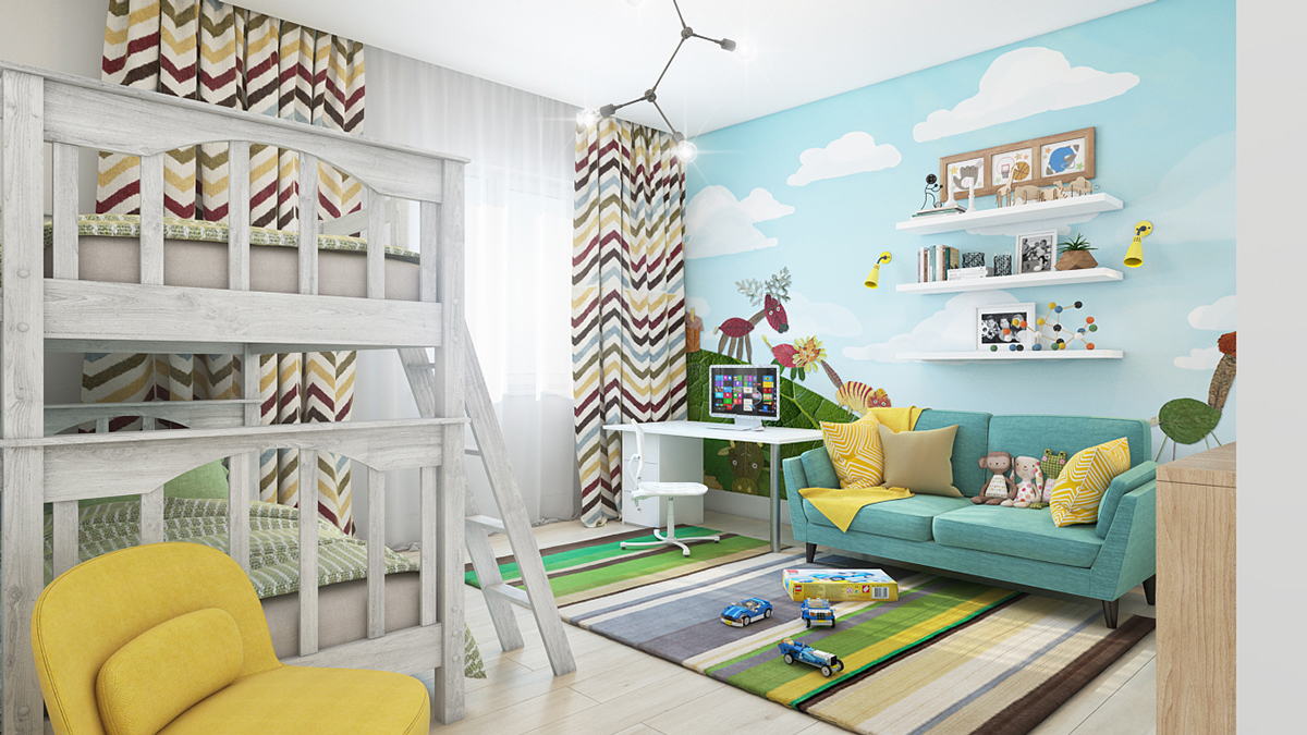 Clever Kids Room Wall Decor Ideas & Inspiration