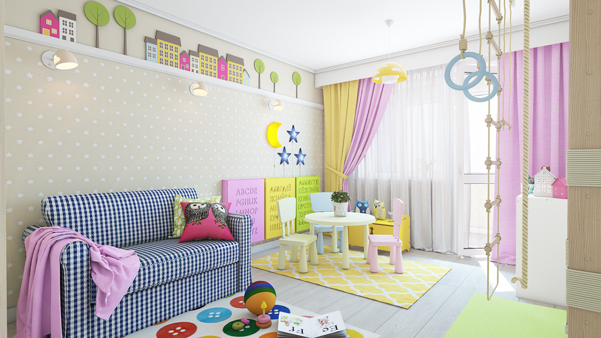 Clever Kids Room Wall Decor Ideas