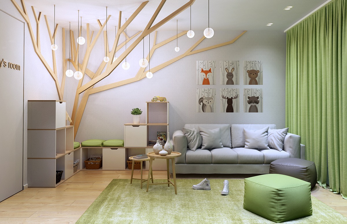 Children Artwork Wall Ideas Living Room los angeles 2022
