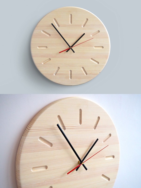 30 Large Wall Clocks That Don T, Handmade Wooden Wall Clocks Uk